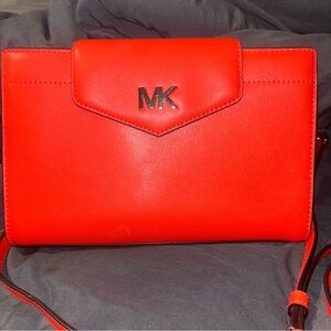 Michael Kors Vibrant Red Crossbody Bag